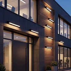 Уличный настенный светильник Reluce 86878-9.2-001JH LED18W BK RLOS 4