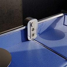 Светорегулятор встраиваемый Voltum S70 поворотно-нажимной 600 Вт, (шелк) VLS070304 1