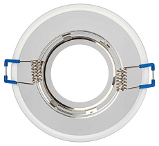 Светильник встраиваемый декоративный ЭРА DK100 WH под лампу MR16 GU5.3 белый Б0055588 5