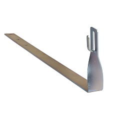 Держатель под черепицу, L=415мм скрученный CZ EKF PROxima lp-32113-cz