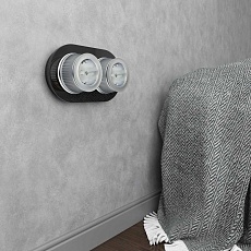 Рамка на 2 поста черная Werkel W0025108 4690389166457 5