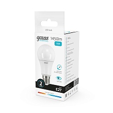 Лампа светодиодная Gauss E27 15W 4100K матовая 23225 4