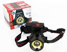 Налобный светодиодный фонарь Ultraflash Headlite аккумуляторный 100х90 300 лм E1335 13905 4