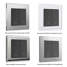 Выключатель жалюзи Werkel черный W1124508 4690389156748 1