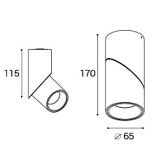 Светодиодный спот Italline IT02-022 white 4000K 5