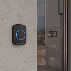 Звонок беспроводной Elektrostandard DBQ25M WL 36M IP44 чёрный a047174 1