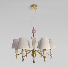 Подвесная люстра Eurosvet Teja 101014/6 латунь Smart a072038 2