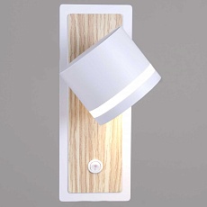 Настенный светильник Reluce 22540-0.2-01 WH+WOOD 4