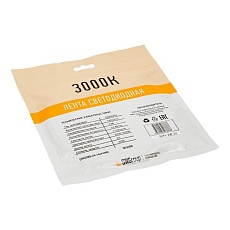 Светодиодная лента SWG 14,4W/m 160LED/m 2835SMD теплый белый 5M 003608 4