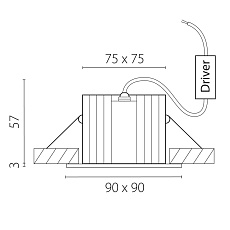 Светильник светодиодный уличный Ciclone Lightstar 385447 1