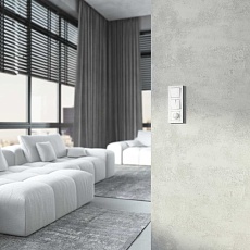 Выключатель Werkel Hammer двухклавишный белый W1220001 4690389162268 1