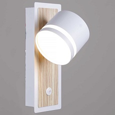 Настенный светильник Reluce 22540-0.2-01 WH+WOOD 2
