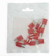 Центральная перемычка для ЗНИ самозажимных 2,5 мм² (JXB ST 2,5) 2PIN LD568-2-25 (DIY упак 20 шт),Stekker 39975 2