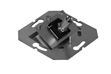 ТВ-розетка оконечная Liregus Epsilon коричневый 28-142 1