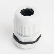 Сальник PG16 диаметр проводника 10-14 мм Stekker, IP54, серый (без мембраны) 49366