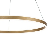 Подвесной светодиодный светильник Indigo Galass 14001/1P Gold V000017L 3