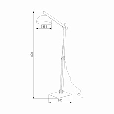 Торшер TK Lighting 6319 Oslo 1