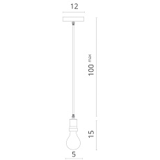 Подвесной светильник Divinare Delta 2005/01 SP-1 1