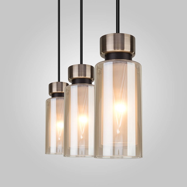 Подвесной светильник Eurosvet Amado 50115/3 черный Фото № 4