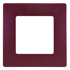 Рамка 1-постовая Legrand Etika сливовая 672561