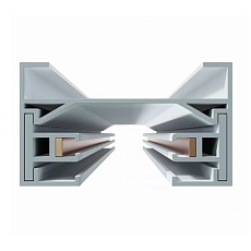 Шинопровод FerGipps 3м 2TRA White 3000x34x20 mm 220V белый 2TRA УТ000001996