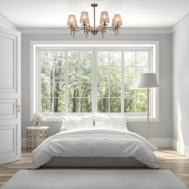 Подвесная люстра Escada Faith 694/8PL Gold Фото № 3