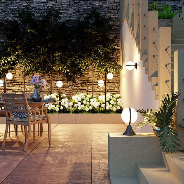 Уличный светильник Odeon Light Nature Lomeo 4832/1F Фото № 6