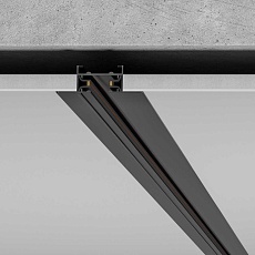 Шинопровод однофазные встраиваемый Elektrostandard Track Rail BK Recessed 85082/00 a057091