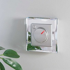 Терморегулятор Werkel электромеханический для теплого пола серебряный W1151106 4690389156021 4