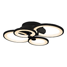 Потолочная светодиодная люстра iLedex Ring A001/4 MBK 3