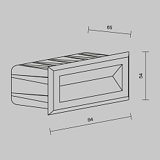 Подсветка для лестниц Maytoni Bosca O045SL-L3B3K 2