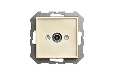 ТВ-розетка оконечная Liregus Epsilon бежевый 28-074 1