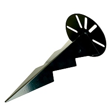 ДГ-03 Держатель грунтовый для ландшафтных светильников-столбиков, черный 2