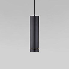 Подвесной светодиодный светильник Elektrostandard DLR023 12W 4200K черный матовый a040264