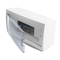 Бокс настенный Stekker EBX50-3/12-20 12 модулей, пластик, серия Standart 39647 3