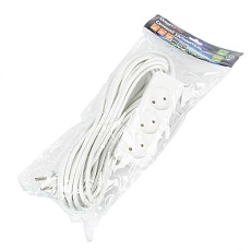 Удлинитель Uniel Ultra 3гн х 10м б/з S-CU3-10 White UL-00009980 1