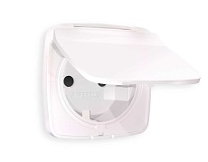 Лицевая панель розетки AMBRELLA VOLT OP2080 2