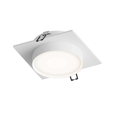 Встраиваемый светильник Hesby Lighting Nimbus IP20, 15Вт, GX53, белый HSBL_0128