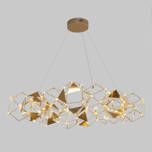 Подвесной светодиодный светильник Eurosvet Uma 90369/15 медь изображение 1 Подвесной светодиодный светильник Eurosvet Uma 90369/15 медь Фото № 1