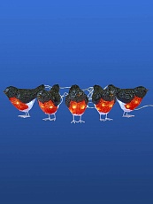 Фигурка светодиодная «Птички» 17x13см Uniel ULD-M1713-040/STA White IP20 Birds5 UL-00007287 3