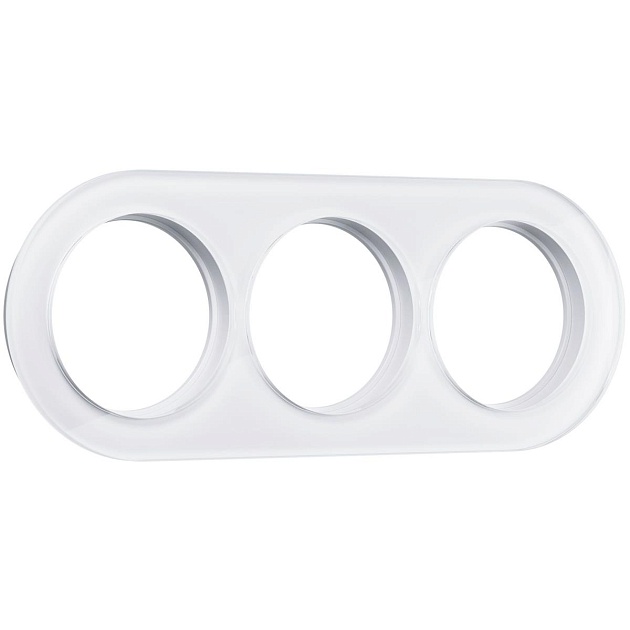 Рамка Werkel на 3 поста Favorit Runda белый W0035101 4690389166471 изображение 1 Рамка Werkel на 3 поста Favorit Runda белый W0035101 4690389166471 Фото № 1