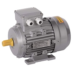 Электродвигатель асинхронный трехфазный АИС 80B2 380В 1,1кВт 3000об/мин 1081 DRIVE IEK AIS080-B2-001-1-3010