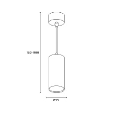 Точечный светильник Hesby Lighting Hesby Focus IP20, 35Вт, GU10, чёрный HSBL_0093 2