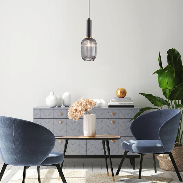 Подвесной светильник Eurosvet 50181/1 дымчатый Фото № 5