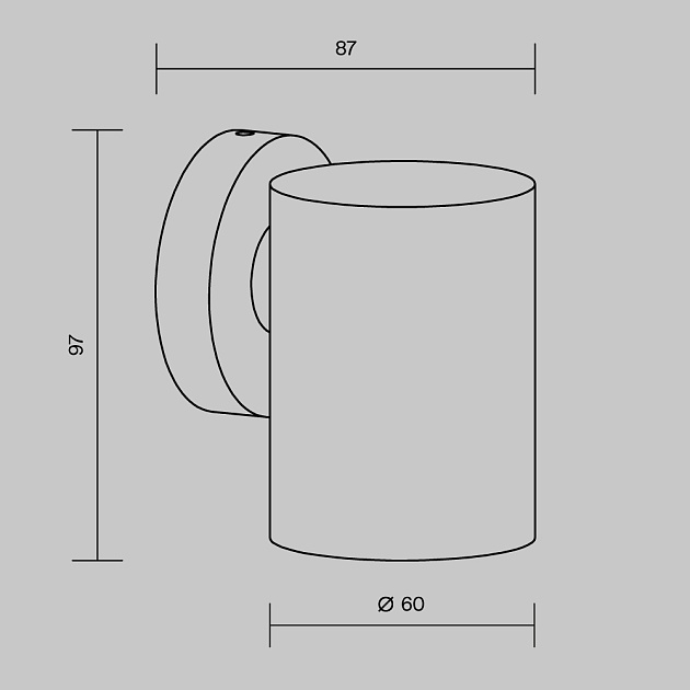Бра Maytoni Outdoor O493WL-01B Фото № 4