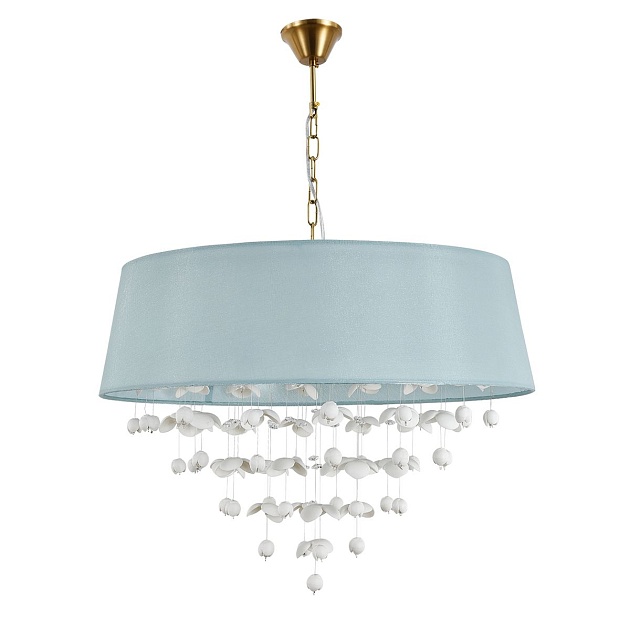 Подвесная люстра Indigo Tenerezza 13029/8P Brass V000513 Фото № 1