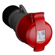 Розетка кабельная Easy&Safe 316EC6,16А,3P+E,IP44,6ч 2CMA102012R1000