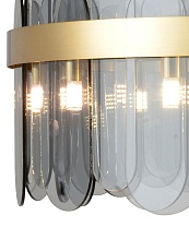 Подвесная люстра Natali Kovaltseva Valencia 91000/12C Gold Satin 1