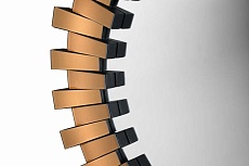 Зеркало Art Home Decor Vibe YJ1021-1 Amber 88 см Янтарный 5