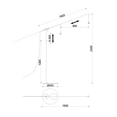 Торшер Mantra Ruti Ricca 9445+9448 4